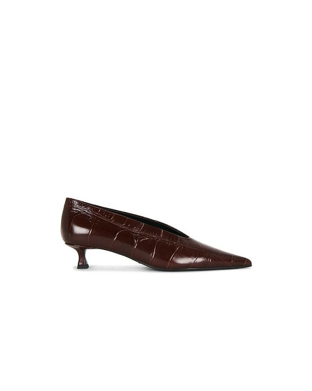 Tony Bianco Brown Cherry Pump