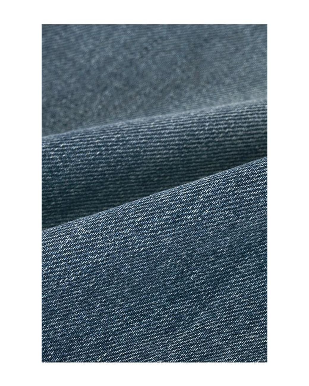 GRLFRND Blue Melanie Low Rise Boot Cut