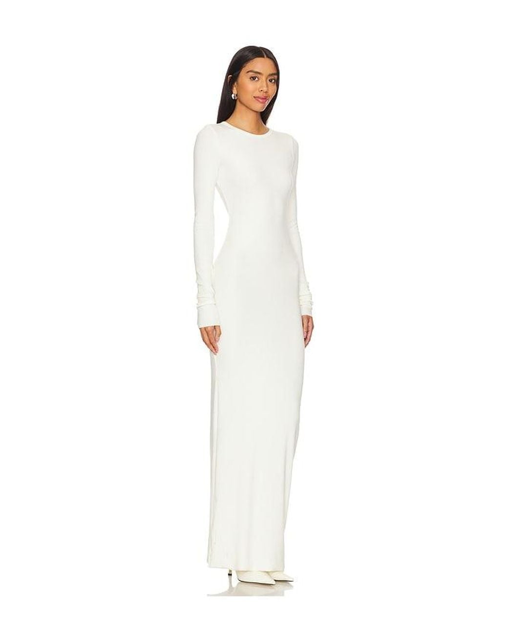 ÉTERNE White Maxikleid