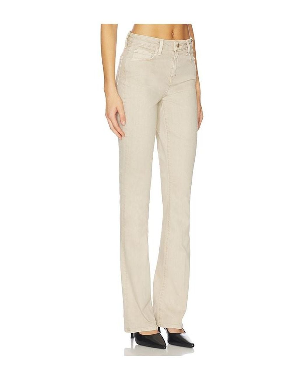 L'Agence Natural Selma High Rise Sleek Baby Bootcut Jeans