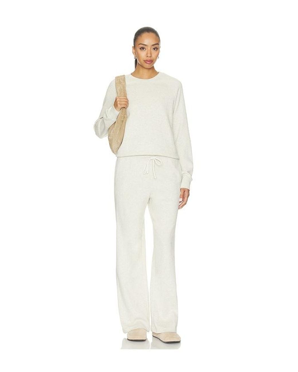PERFECTWHITETEE White Zadie Sweatpant