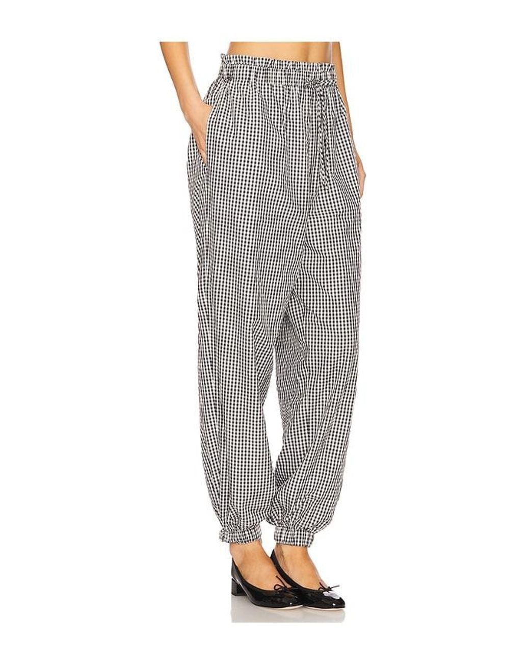 Tanner Fletcher Gray Trainingshose Kennedy Ruffle Gingham