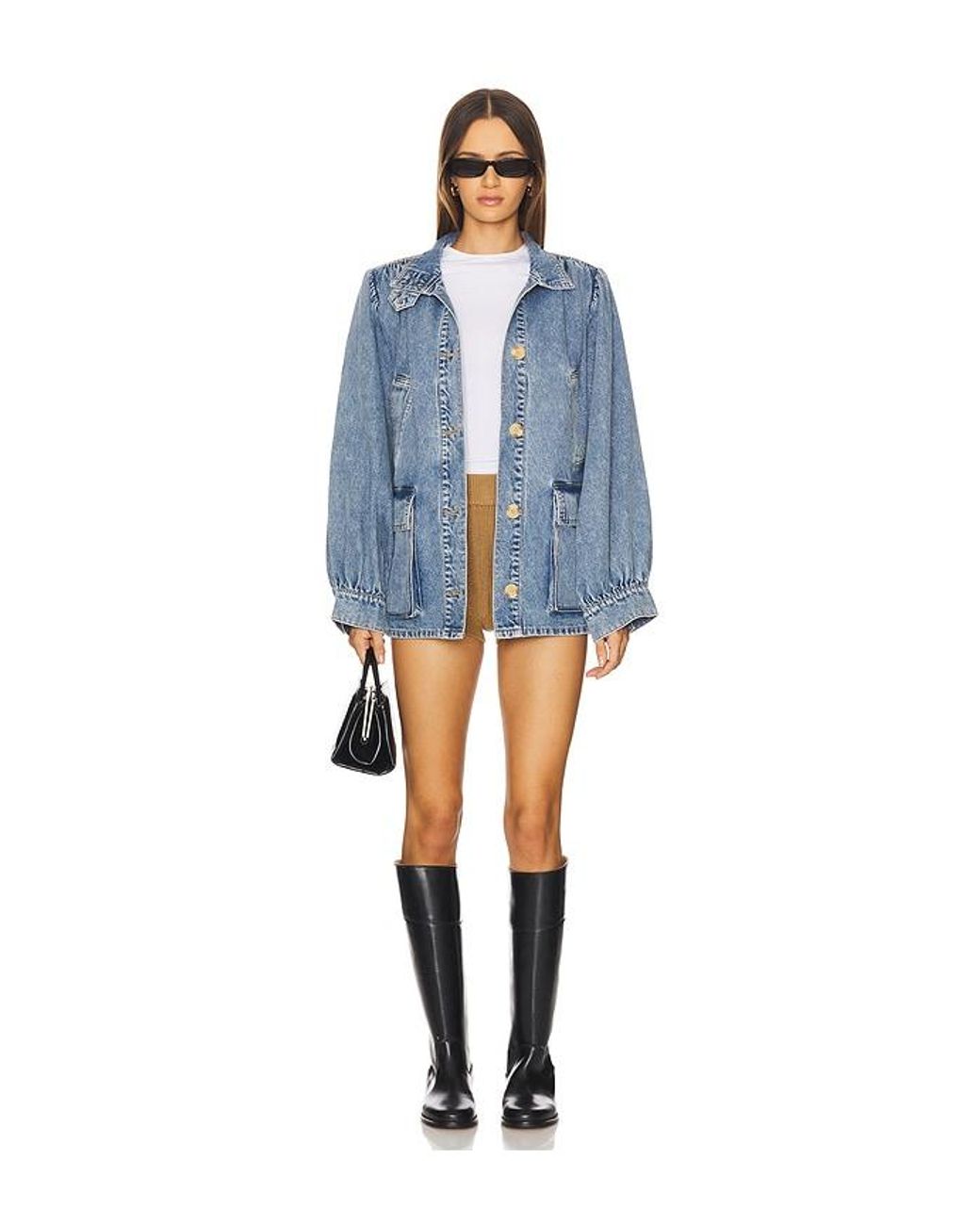 Steve Madden Blue Jacke Marceline
