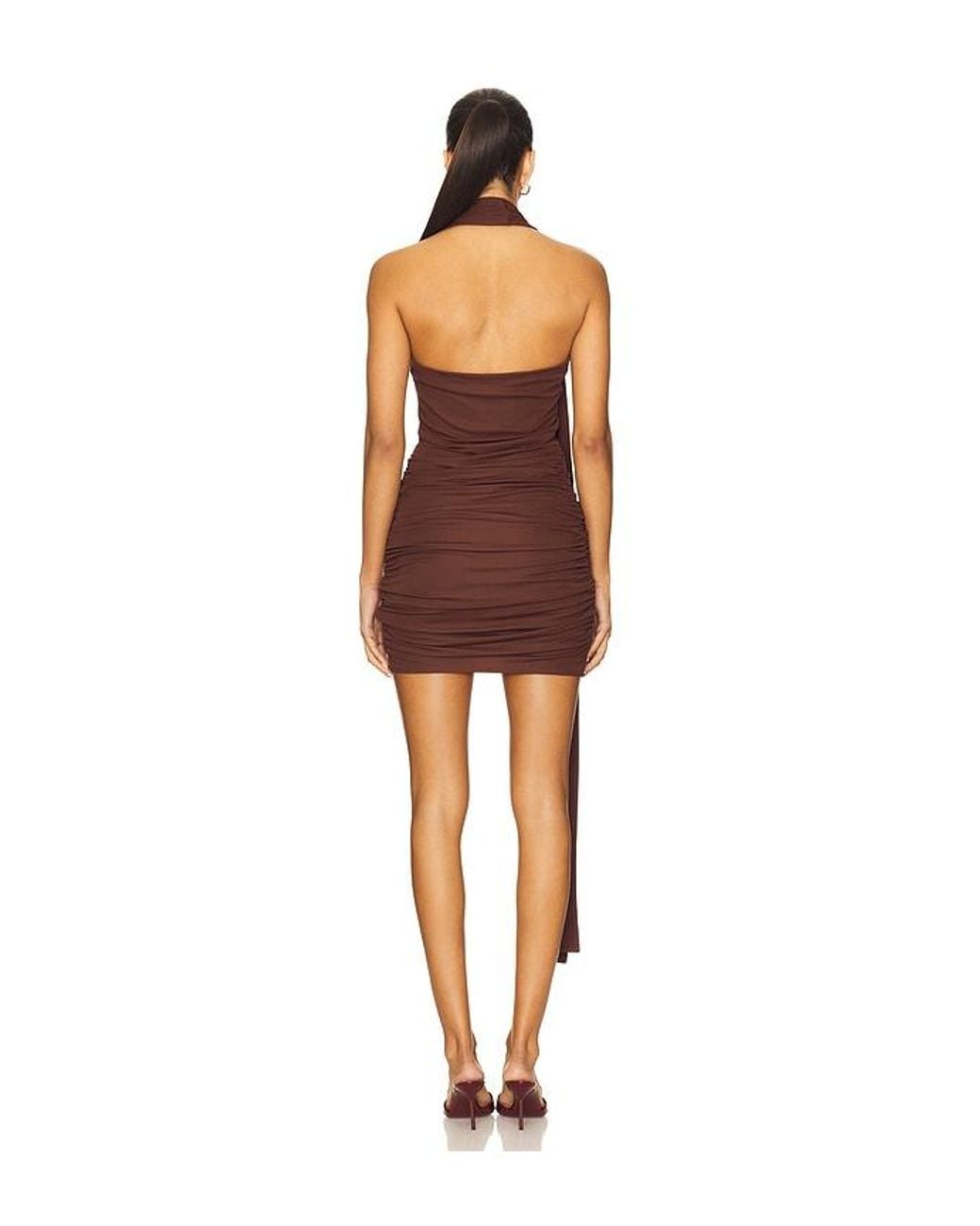 Nbd Brown The Lisha Mini Dress