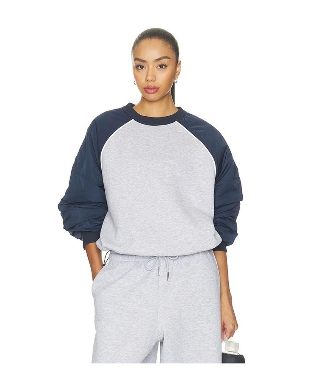 On Shoes Blue X Zendaya Oversized Crewneck
