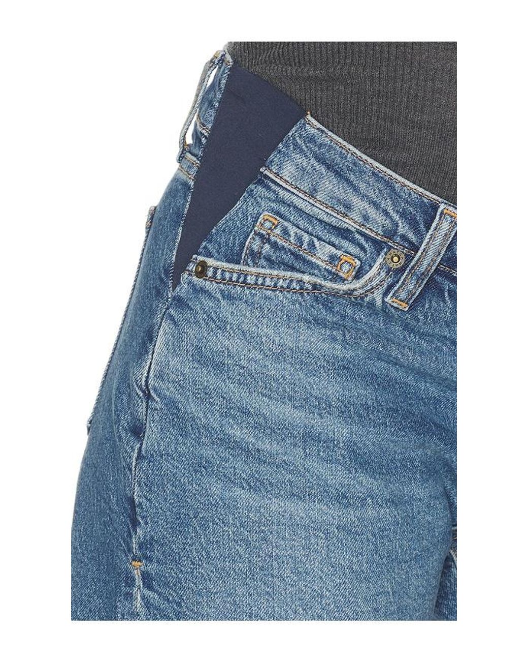 HATCH Blue Umstandsshorts The Cutoff
