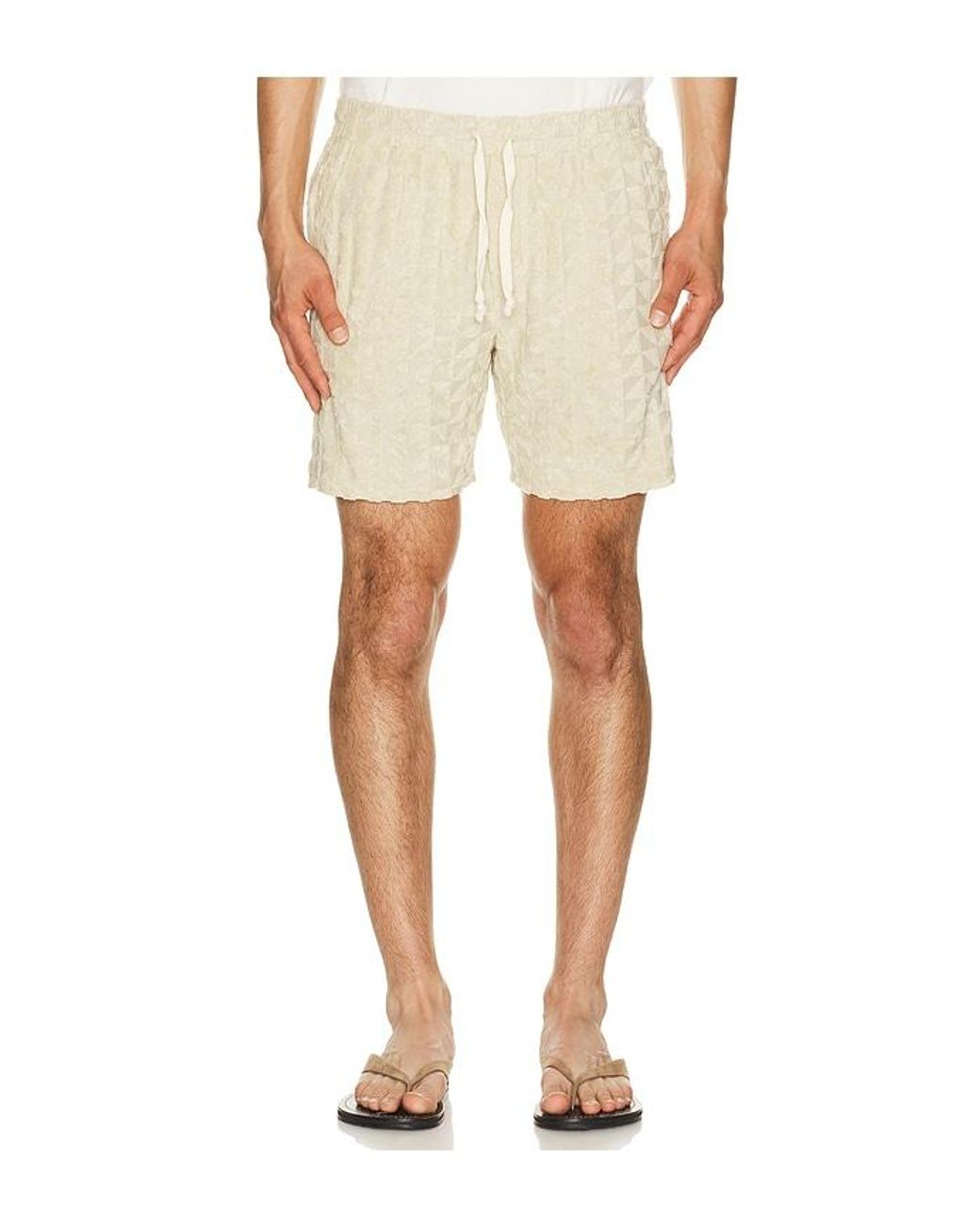 Marine Layer Natural Leo Terry Short for men