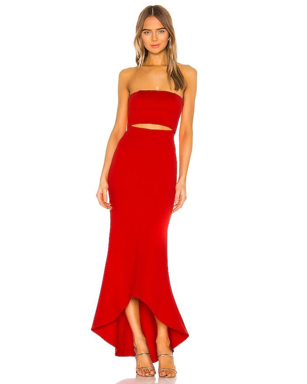Nbd Red June Gown