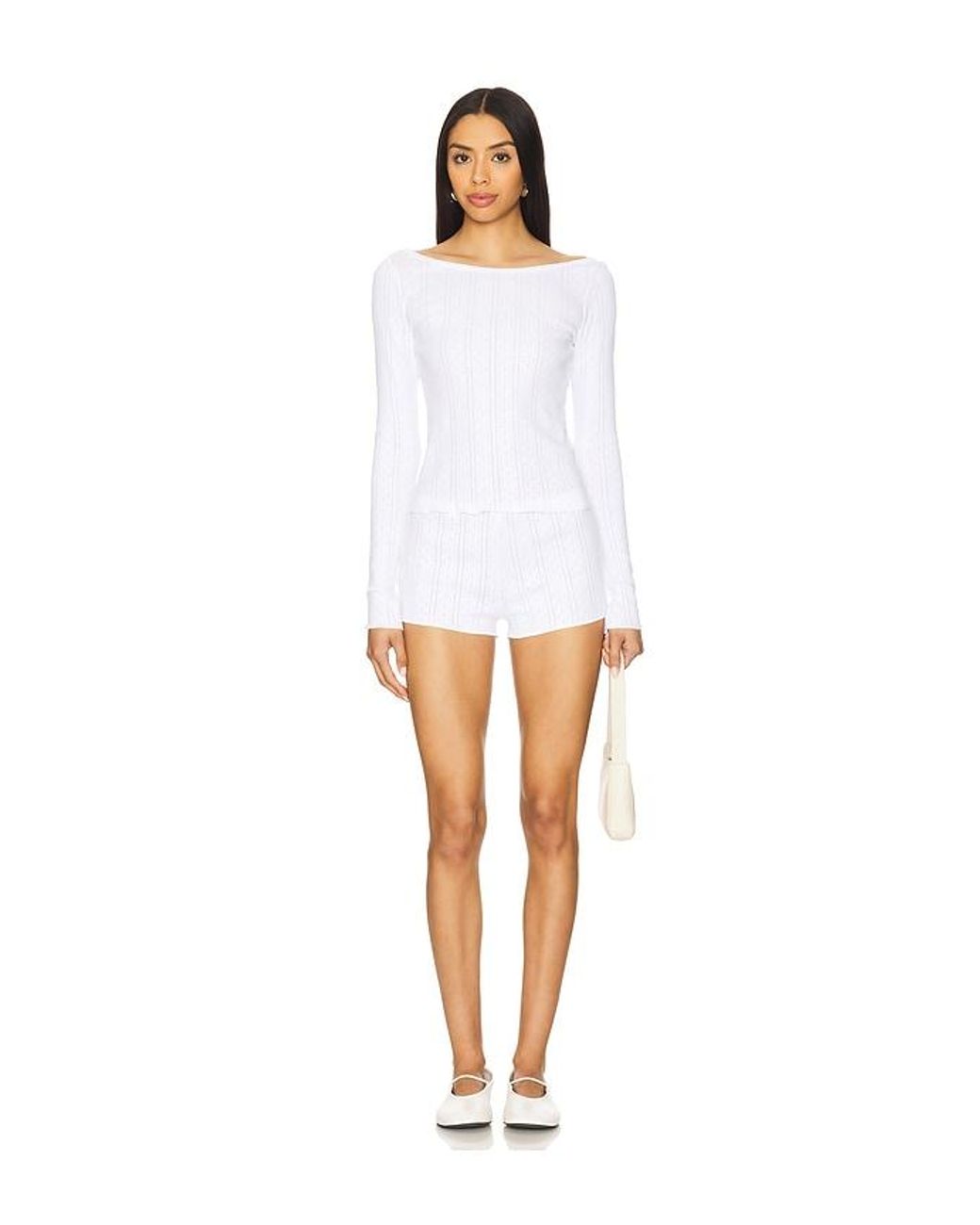 Cou Cou Intimates White The Bateau Top