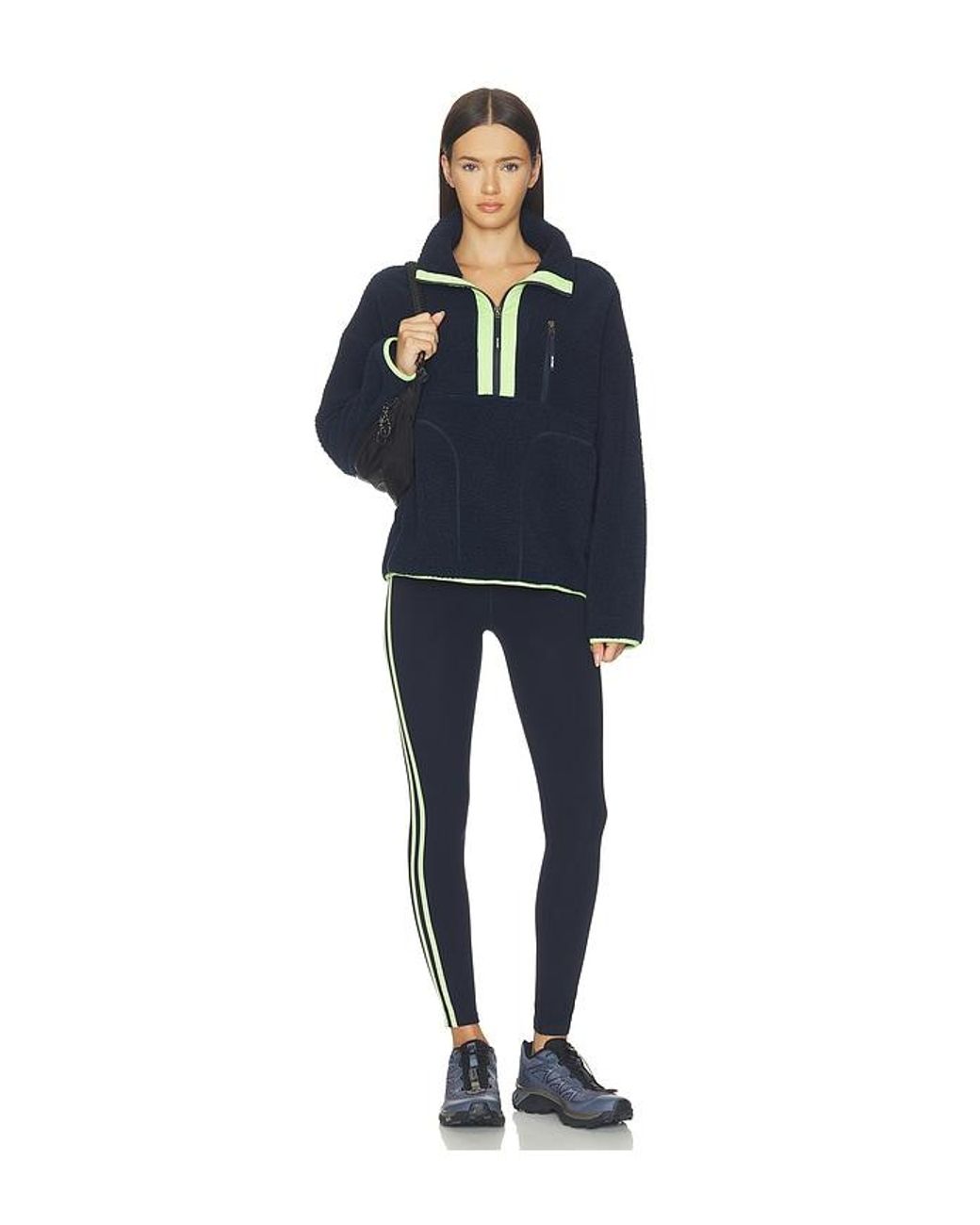 Splits59 Blue Reese Half Zip Pullover