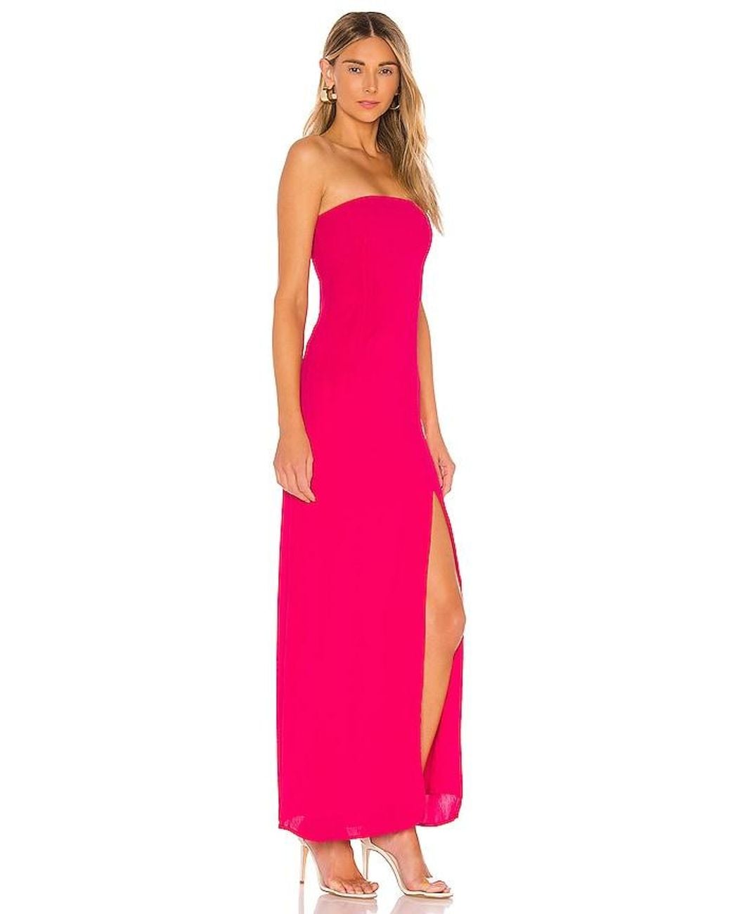 Robe Bustier Asher En. Taille Also En Xs, S superdown en coloris Pink