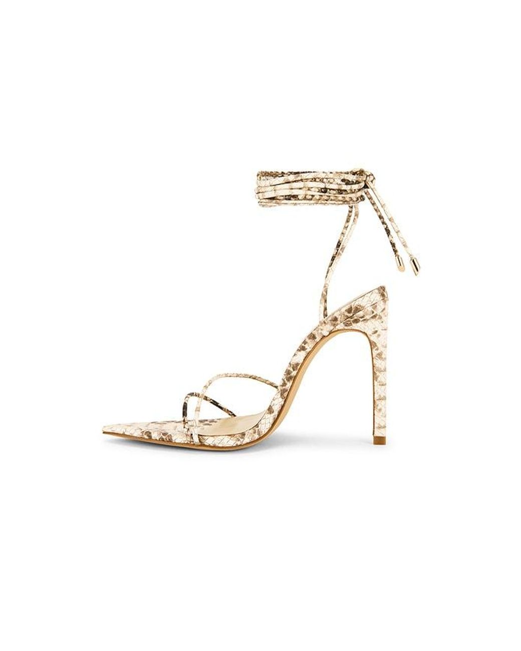 Michael Costello White X Revolve Diego Heel