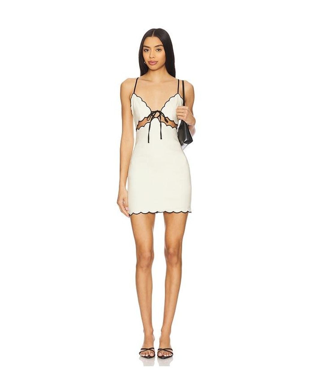 Tularosa White Tashi Mini Dress