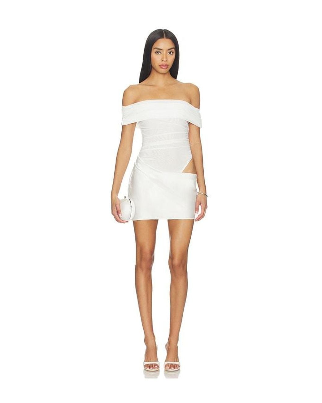 ROBE CLAIRA en Ivory superdown en coloris White