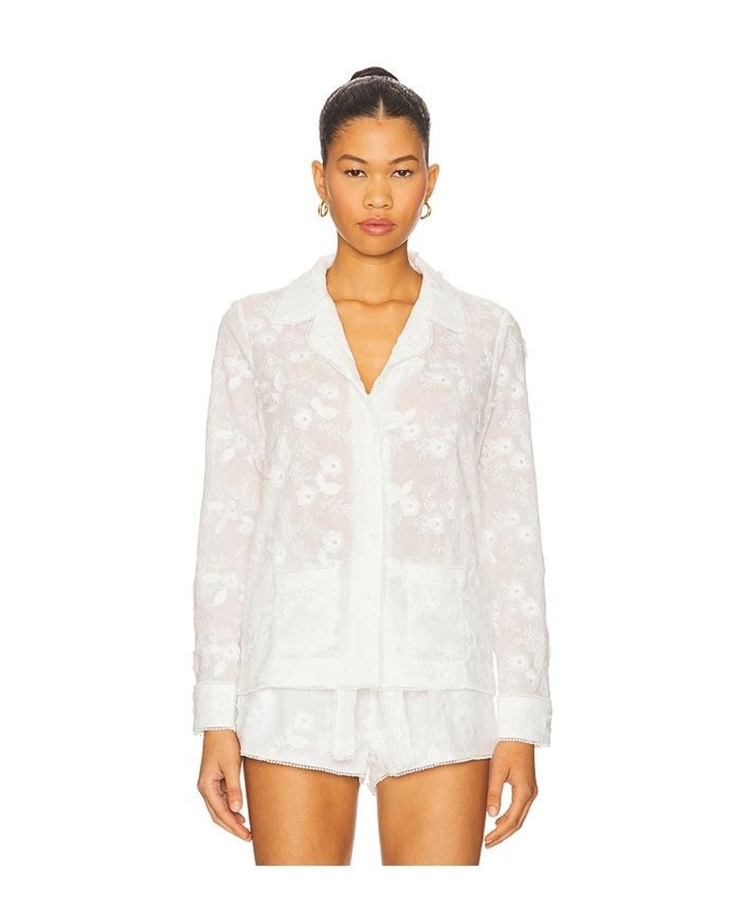 Siedres White Lesa Shirt