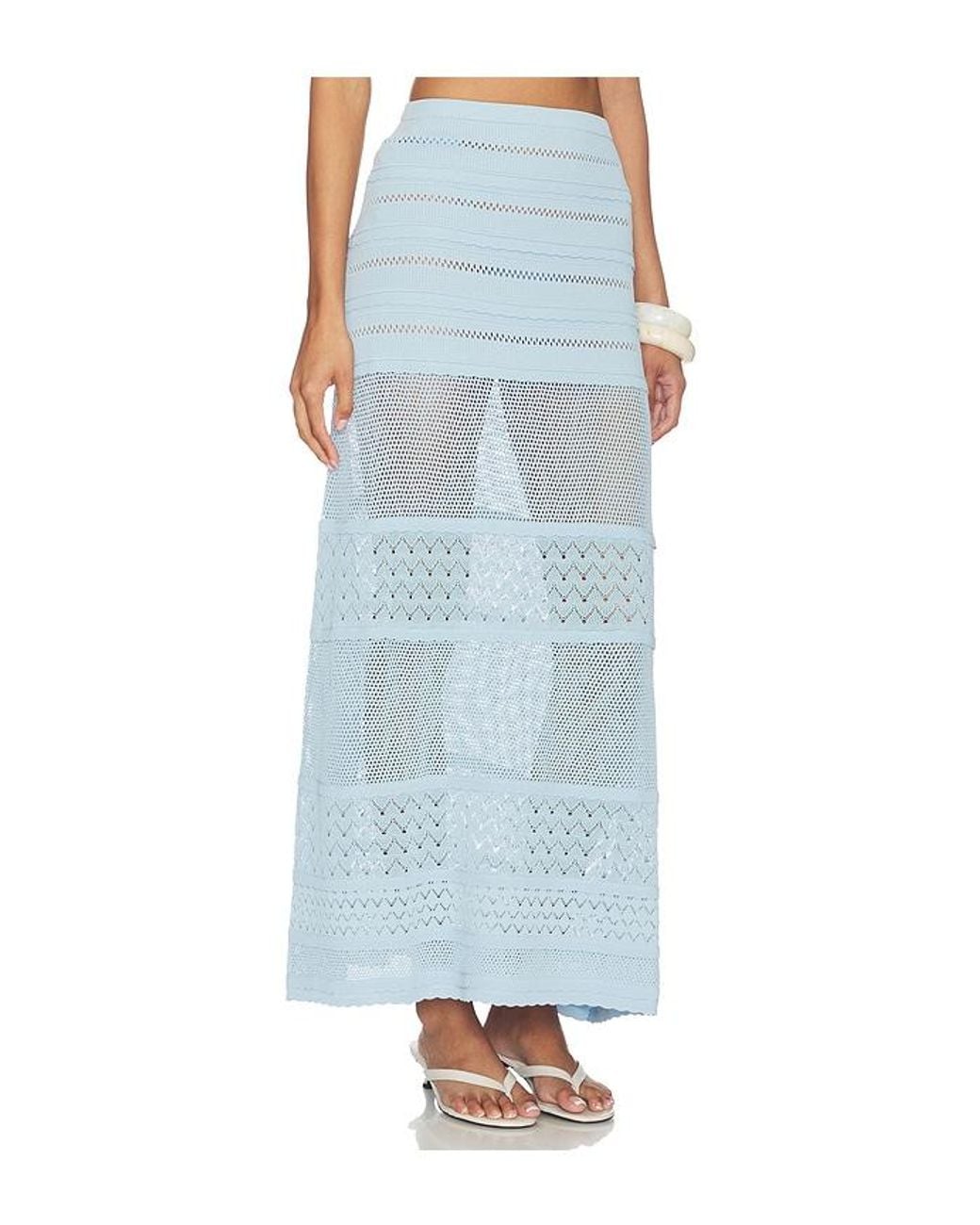 Devon Windsor Blue Yasmin Skirt