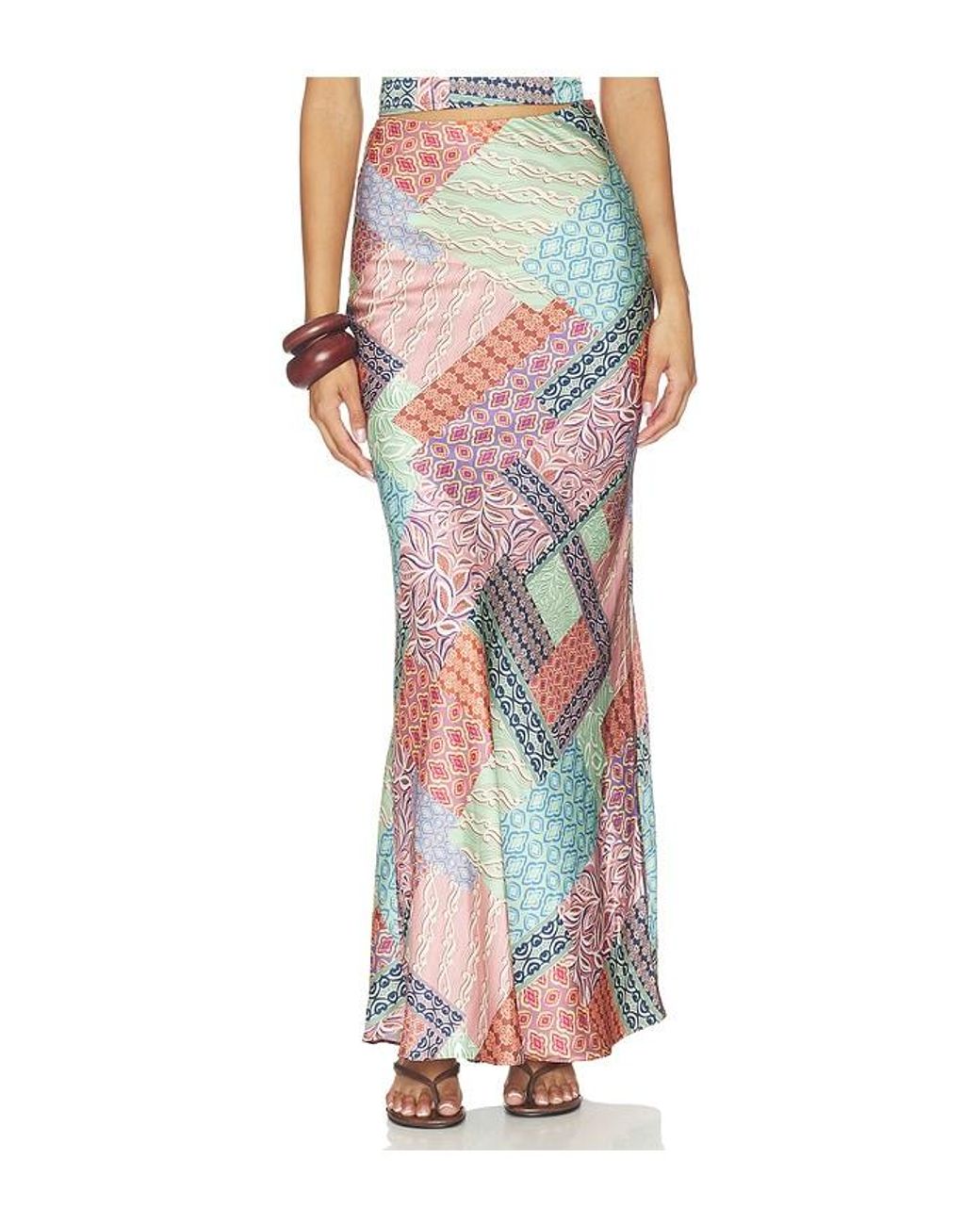 MISA Los Angles Multicolor Sienna Skirt
