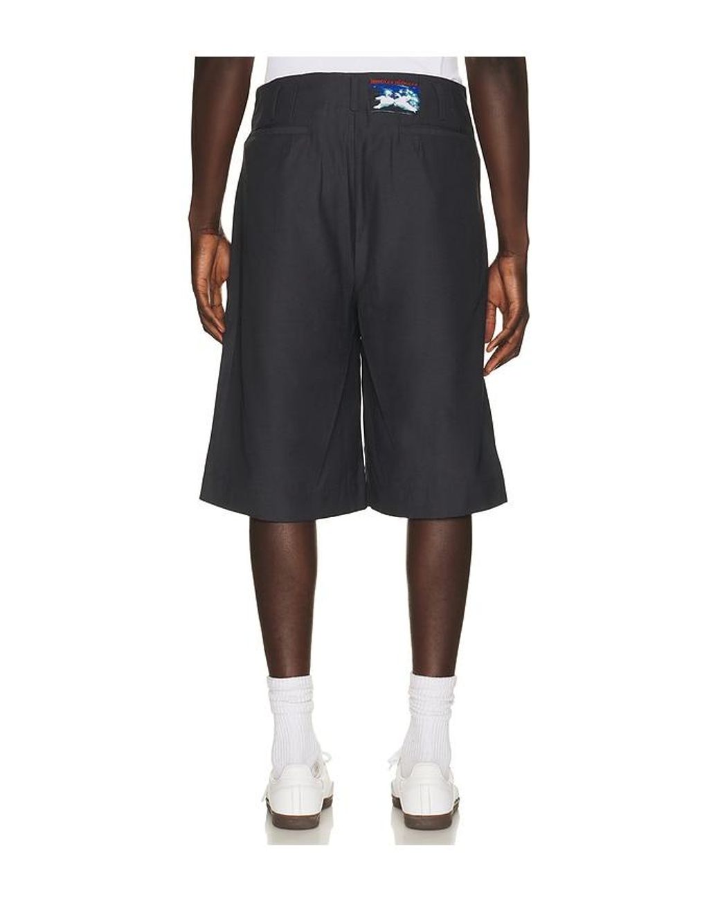 JUNGLES Black Everyday Hollywood Waist Shorts for men