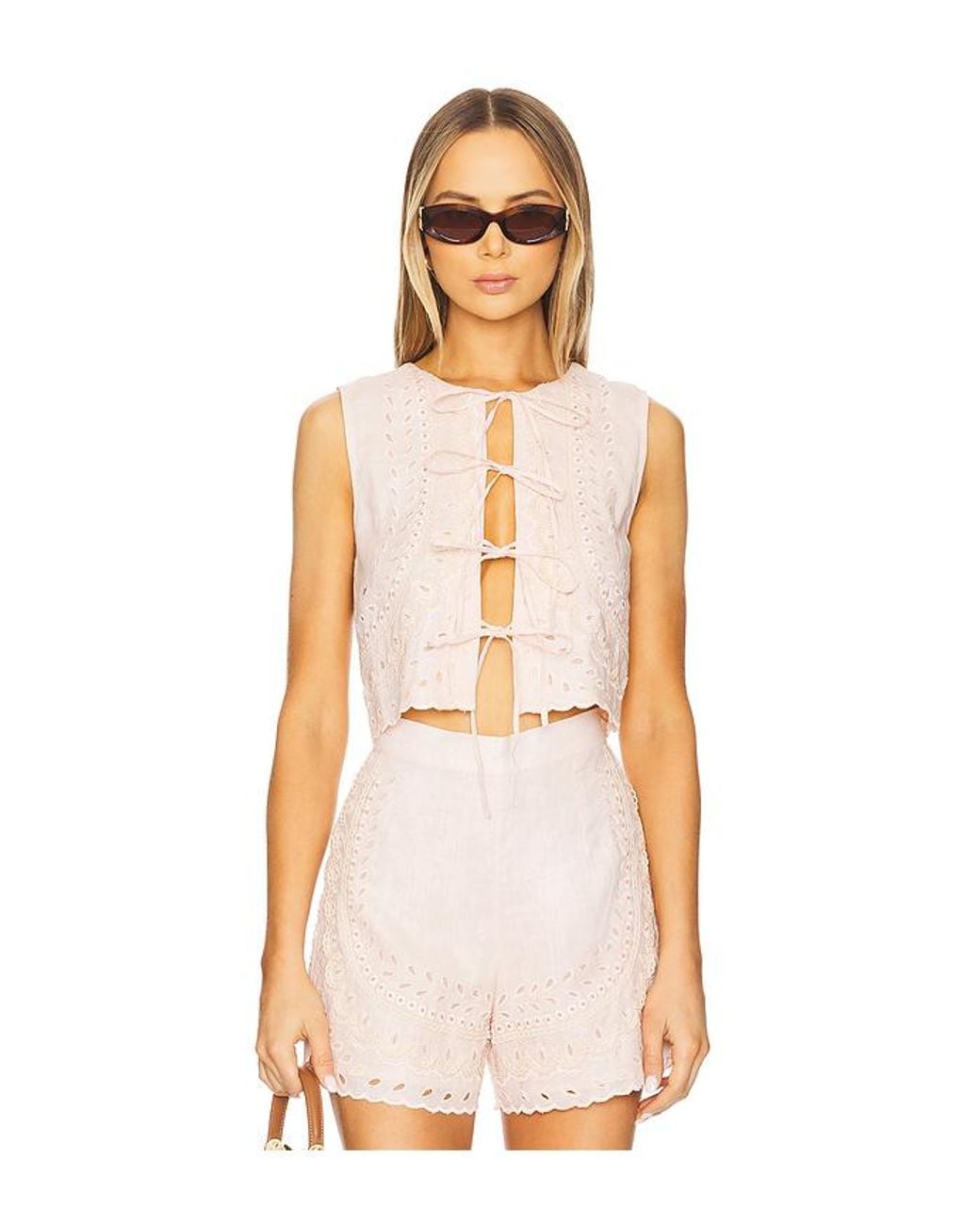 Karina Grimaldi Natural Weste Aurora