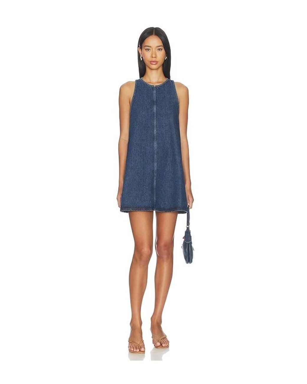 Agolde Blue Harriet Dress