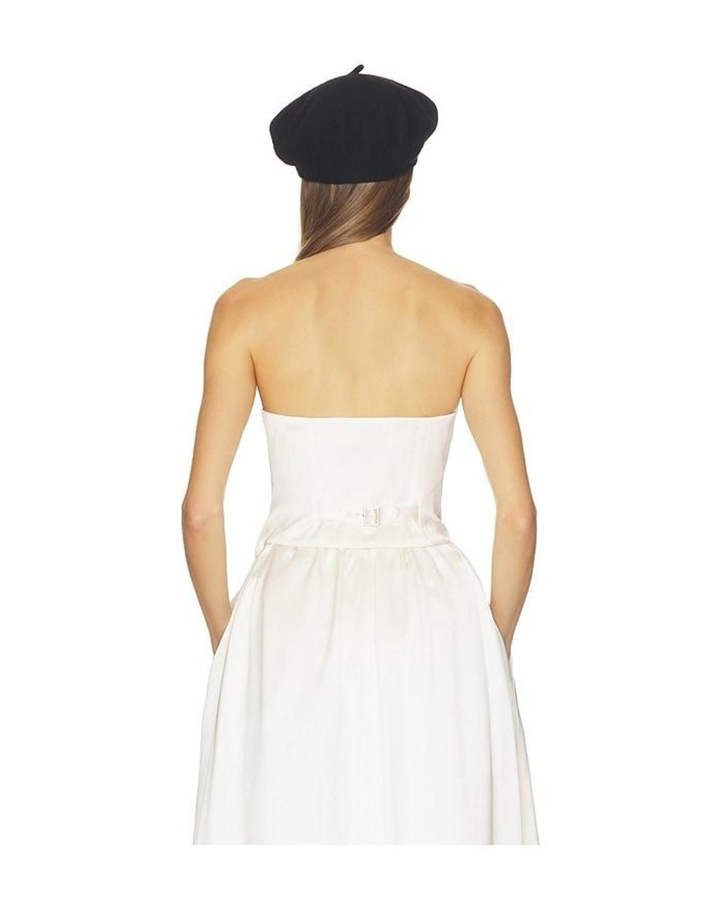 Helsa White Gala Bustier