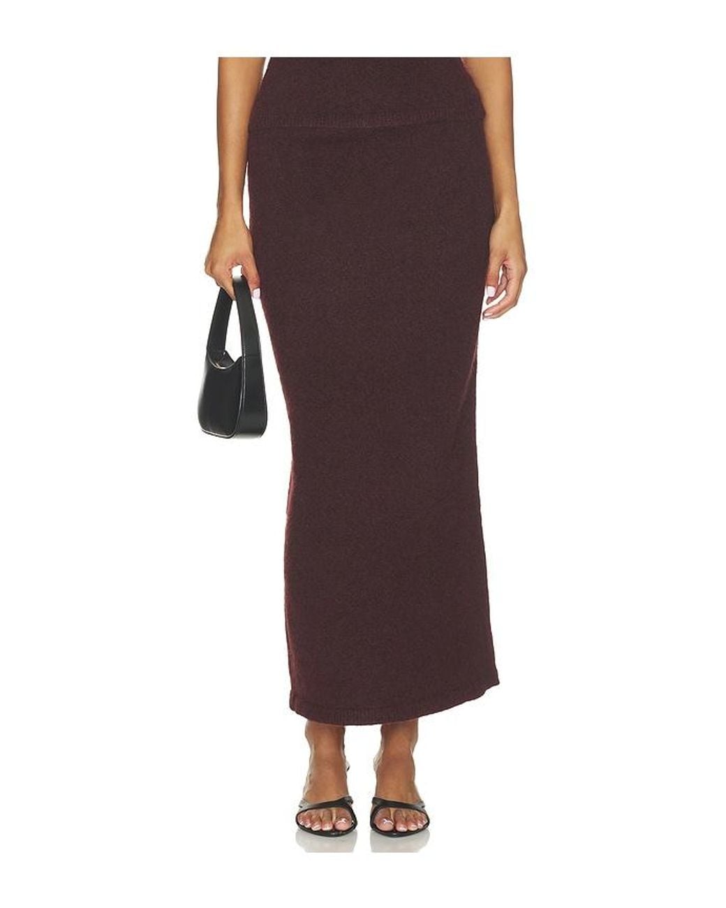 Line & Dot Multicolor X Revolve Maxi Skirt