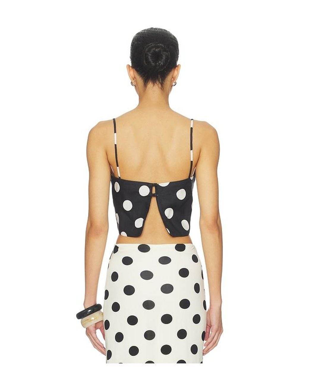 Cala De La Cruz White Ariella Top