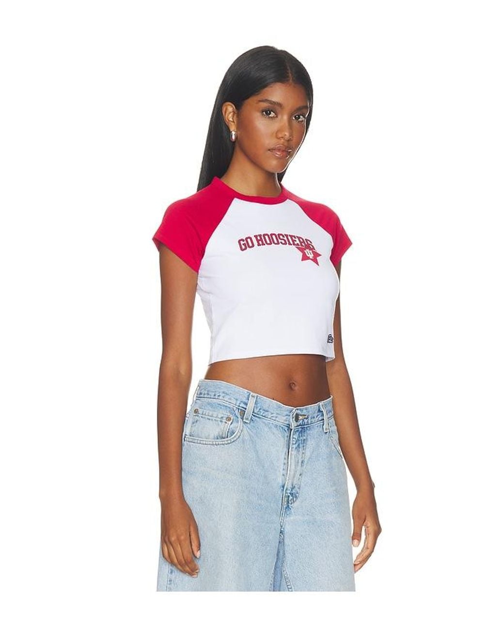 Hype and Vice Red Indiana University Homerun Tee