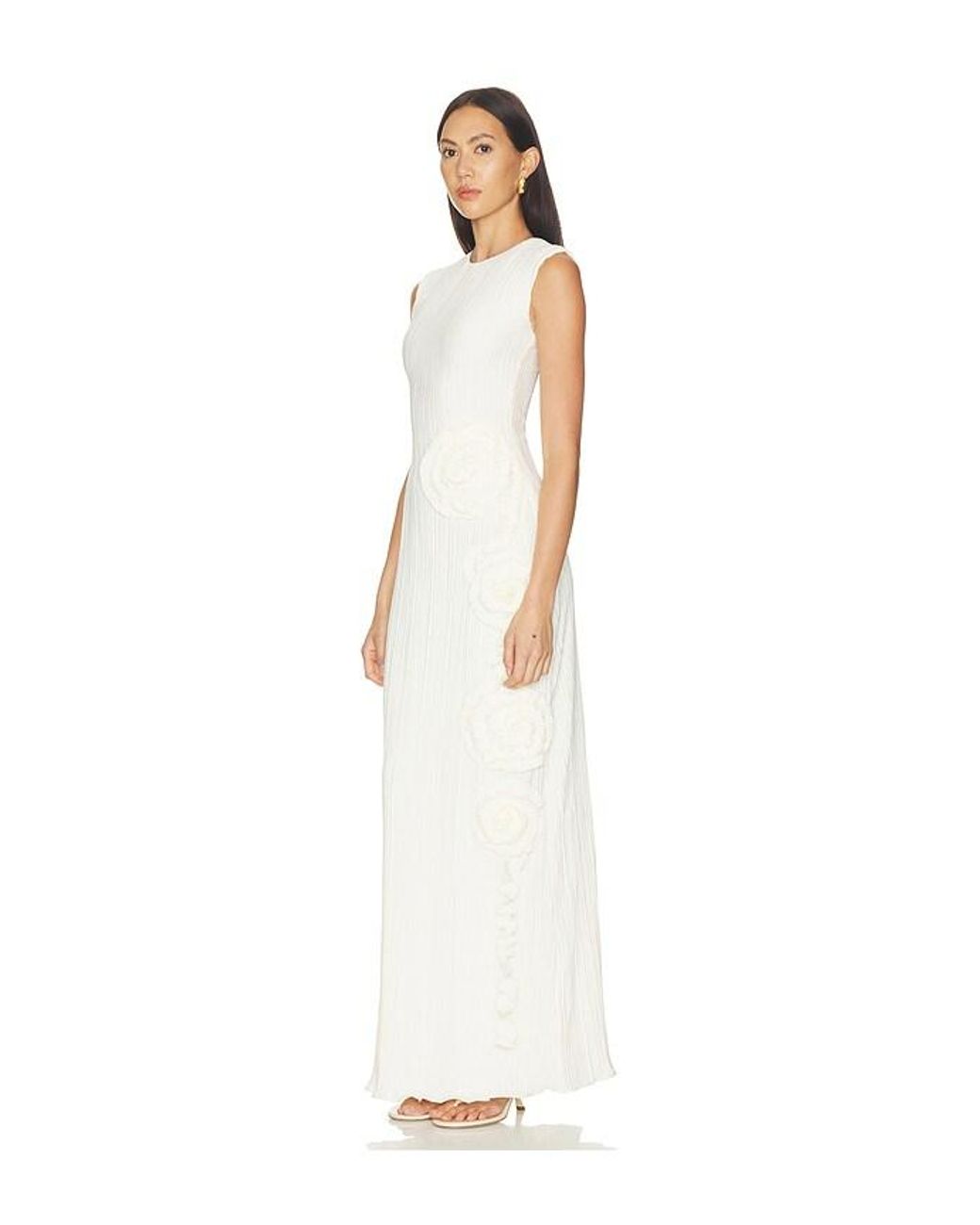 Maylé Vásquez White Costa Clara Dress