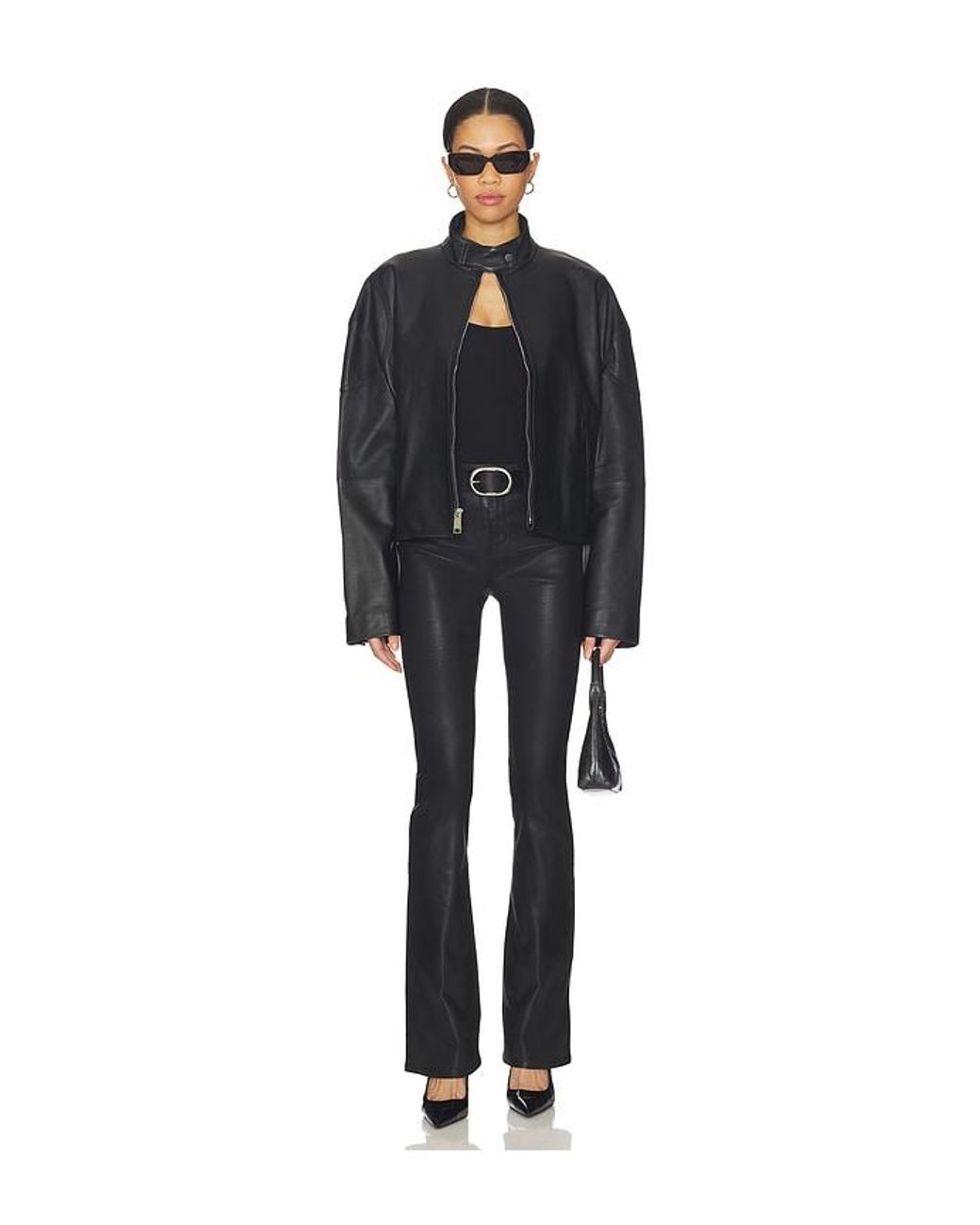 L'Agence Blue Selma High Rise Sleek Baby Boot Pant