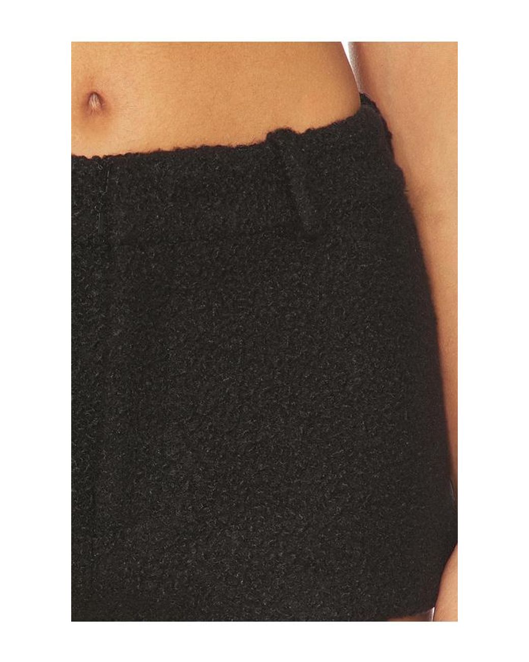 Amanda Uprichard Black Caresse Shorts