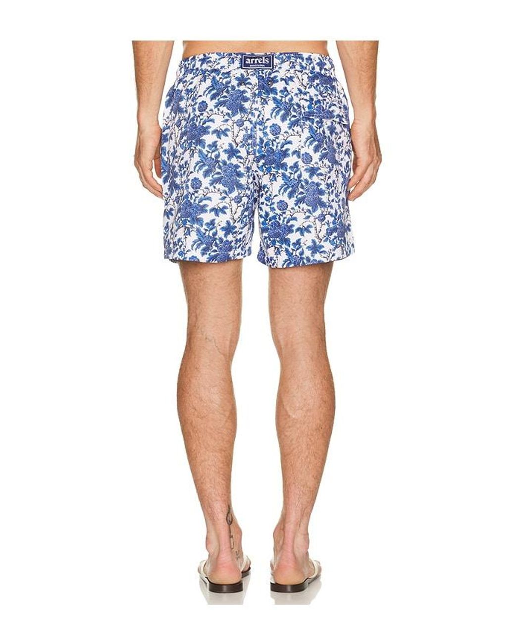 ARRELS Barcelona Blue Marmaris X Lazaro Rosa-Violan Classic Swim Shorts for men