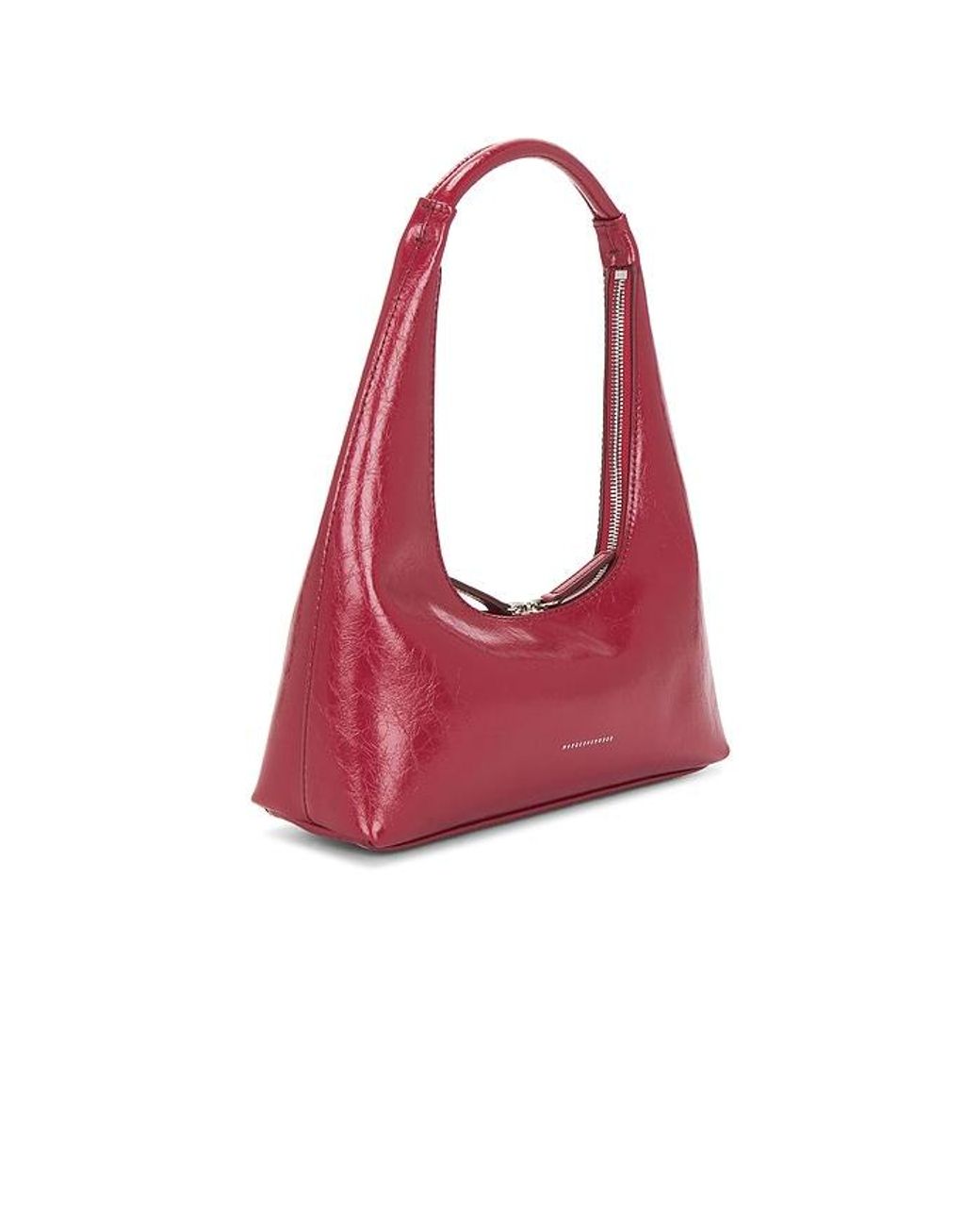 MARGE SHERWOOD Red Hobo Shoulder Bag