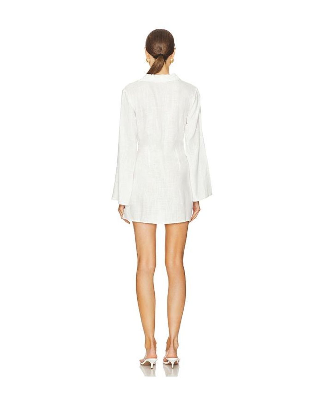 LSPACE White Las Palmas Dress