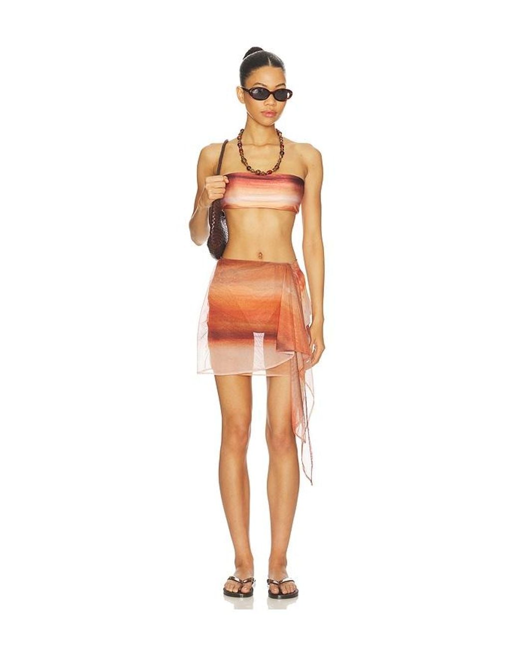 Baobab Orange Sonya Mini Pareo