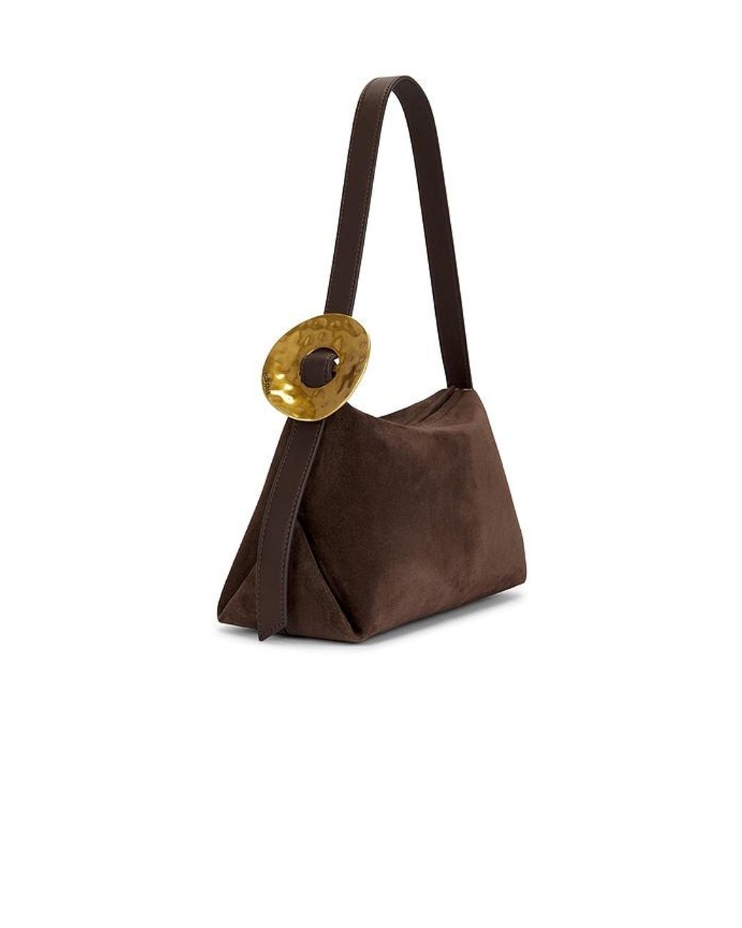 Cult Gaia Brown Preston Shoulder Bag
