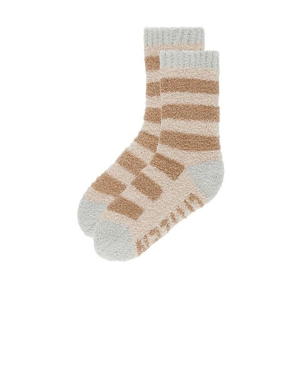Sunday Citizen White Striped Snug Socks
