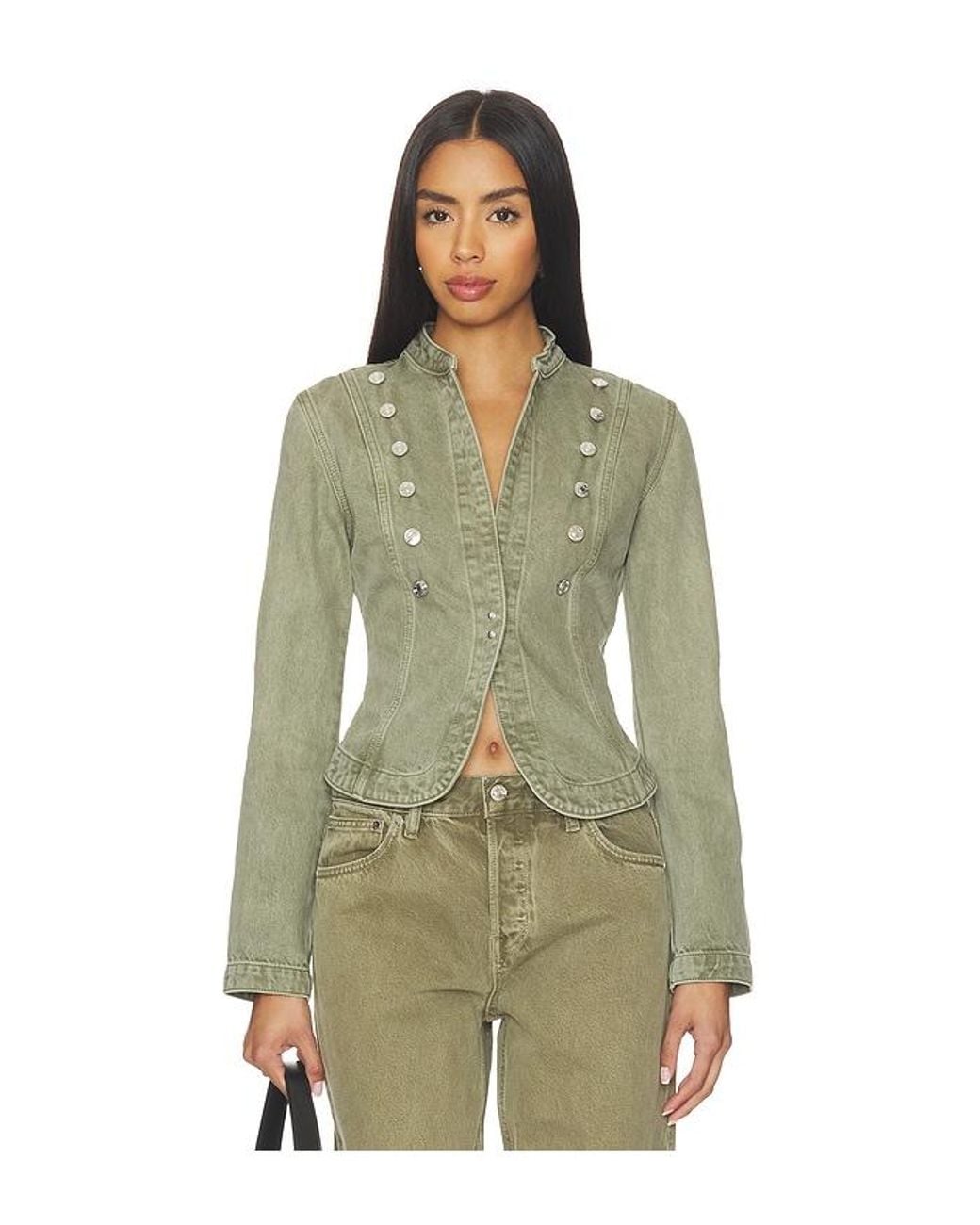 EB DENIM Green Calla Jacket