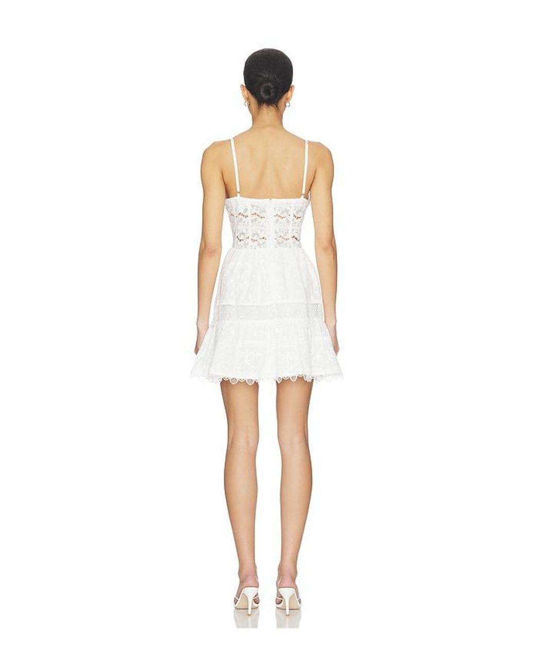 Waimari White Amarelle Mini Dress
