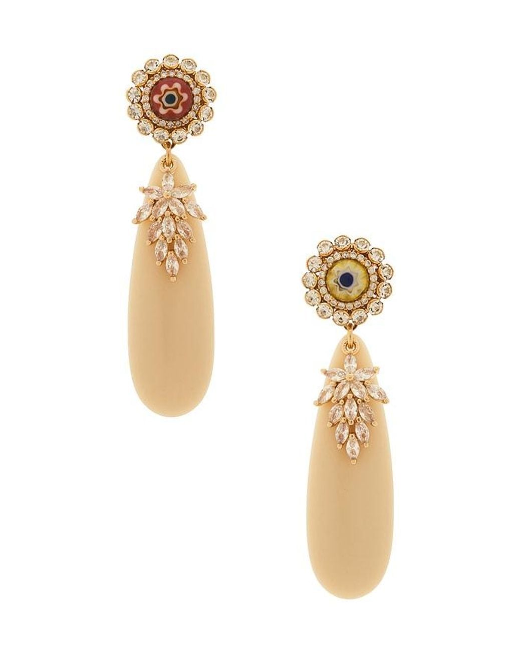 Anton Heunis Multicolor Drop Earrings
