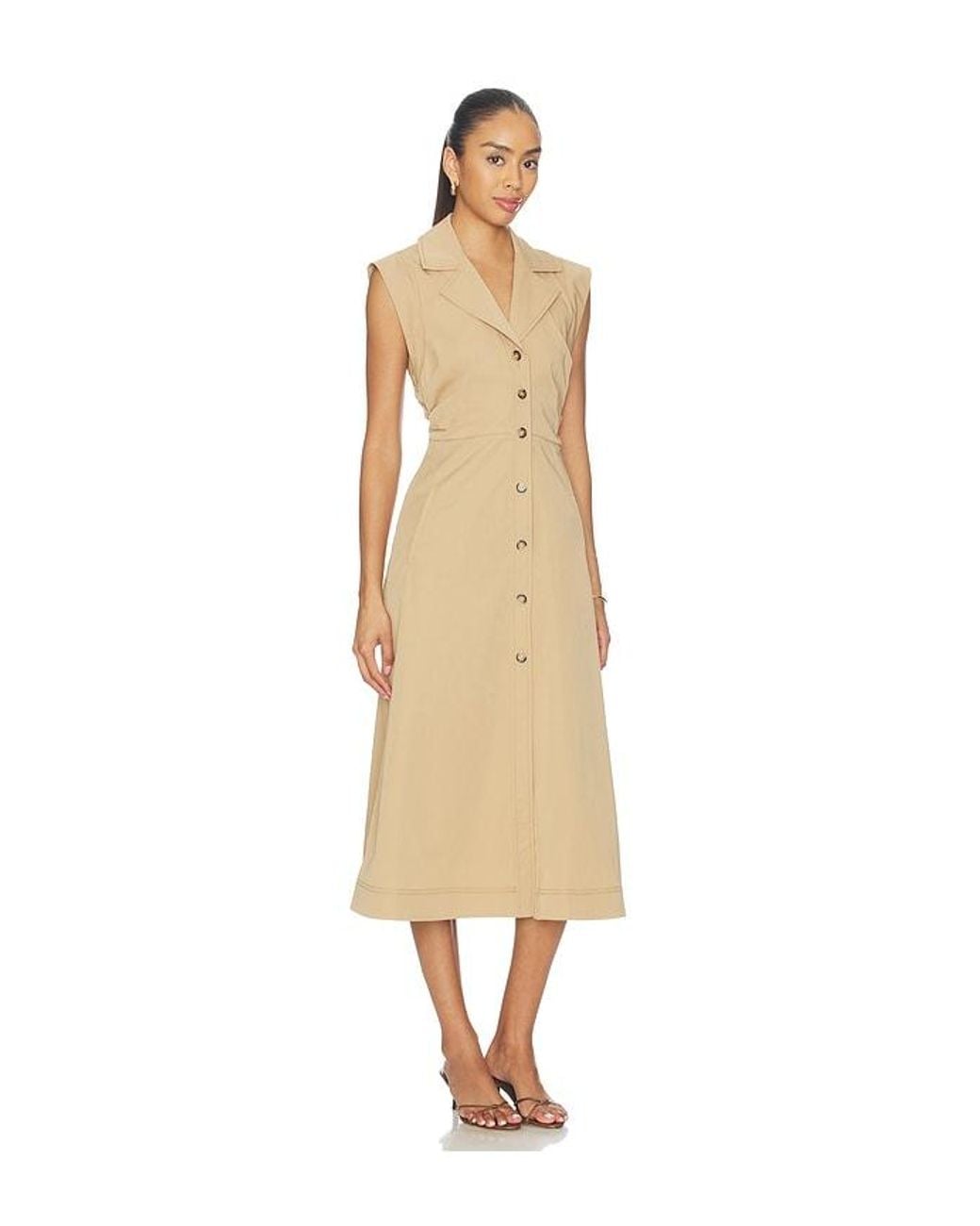 Veronica Beard Natural Orla Dress