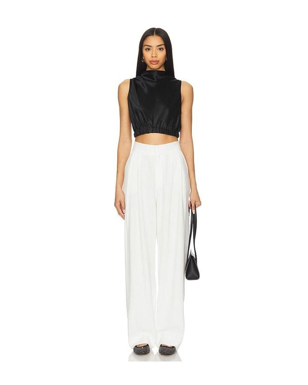 NonChalant Label White Fallon Pant