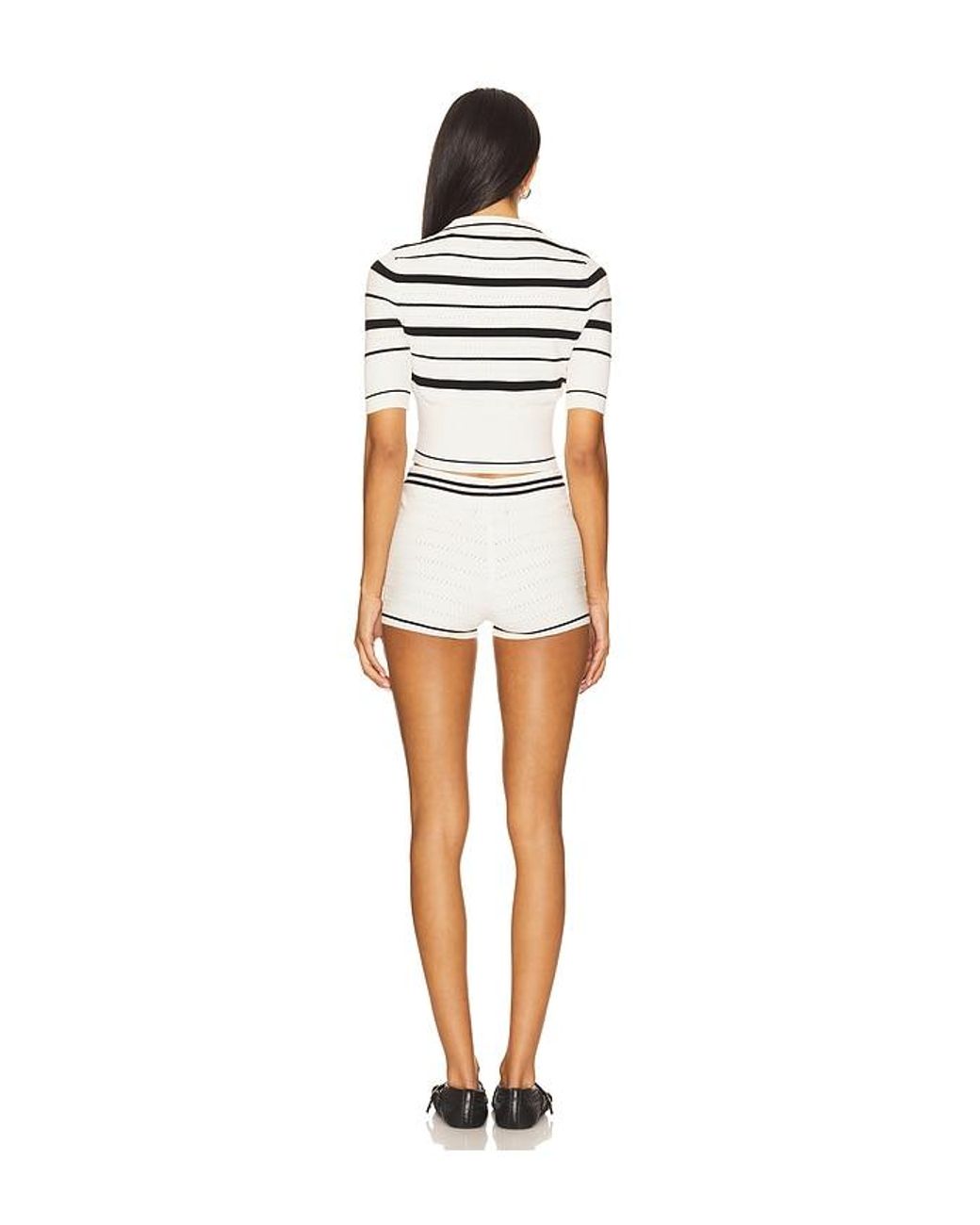 ALL THE WAYS White Jillian Short Set