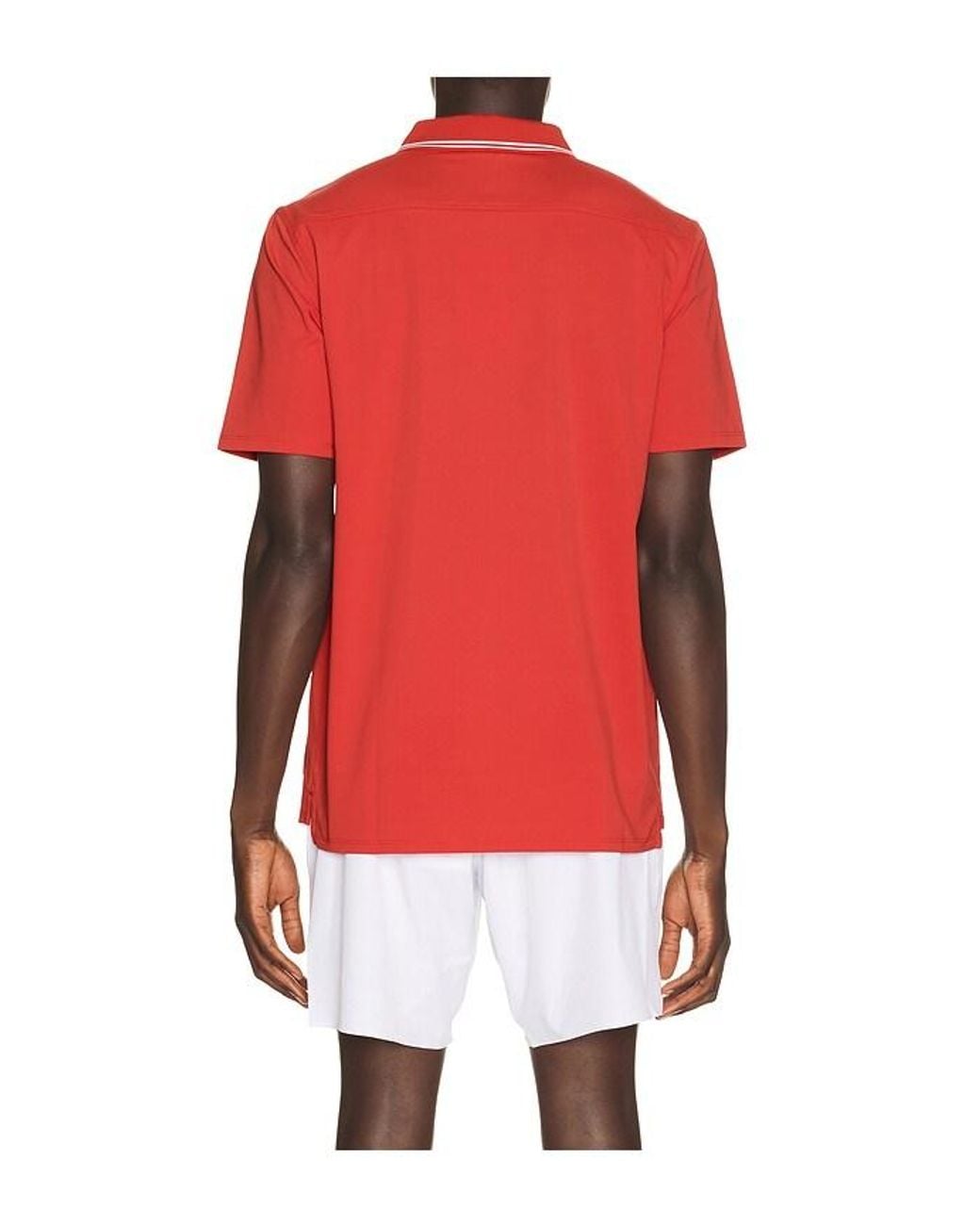 Wilson Red Challengers Technical Polo for men