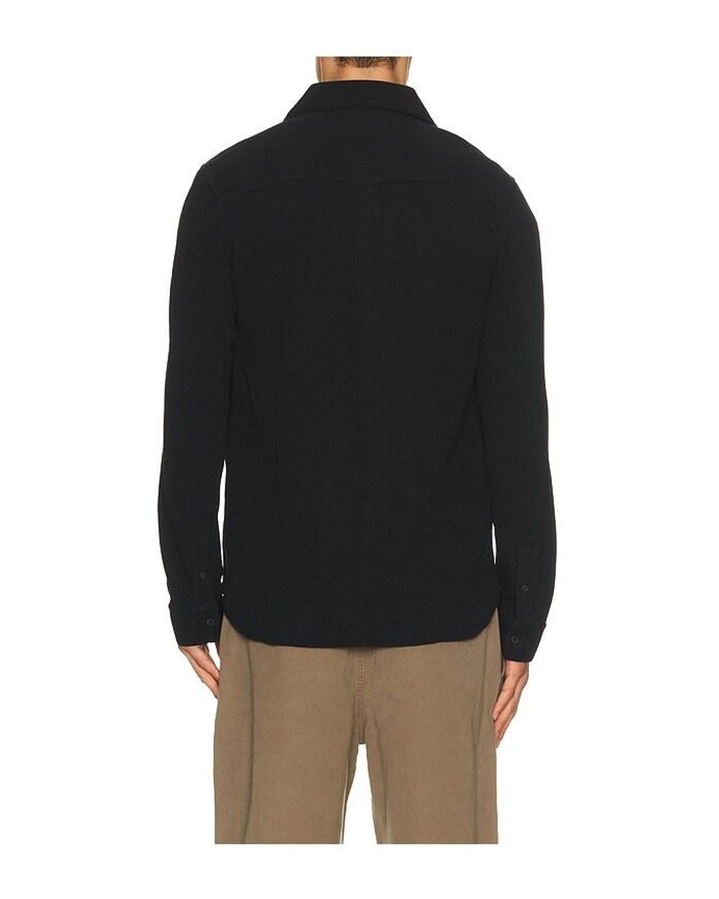 PAIGE Blue Hollander Shirt for men