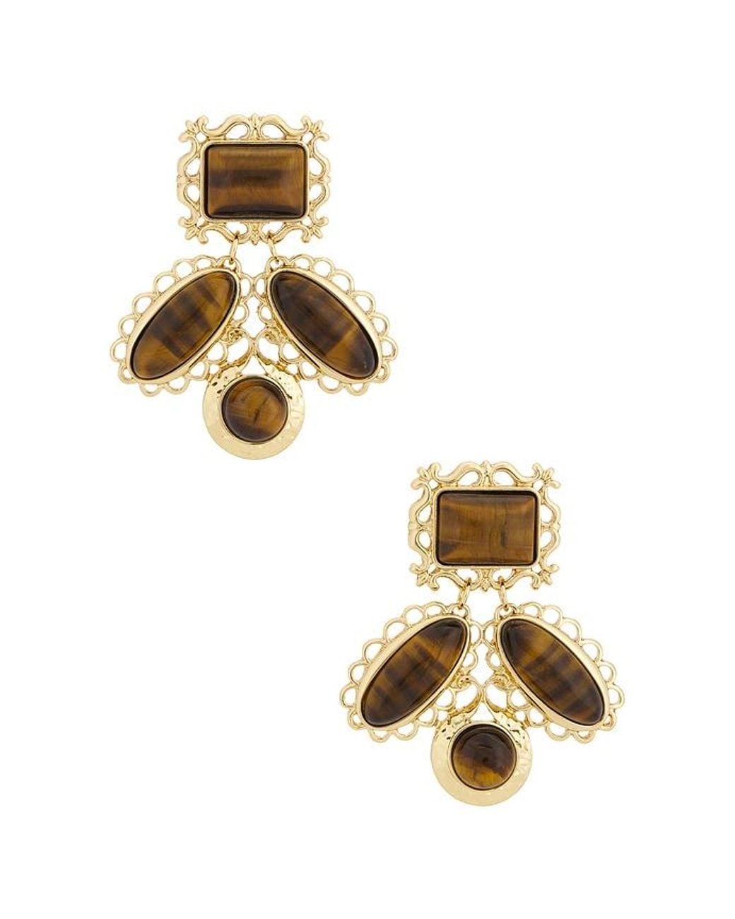 petit moments Metallic Wisteria Earrings
