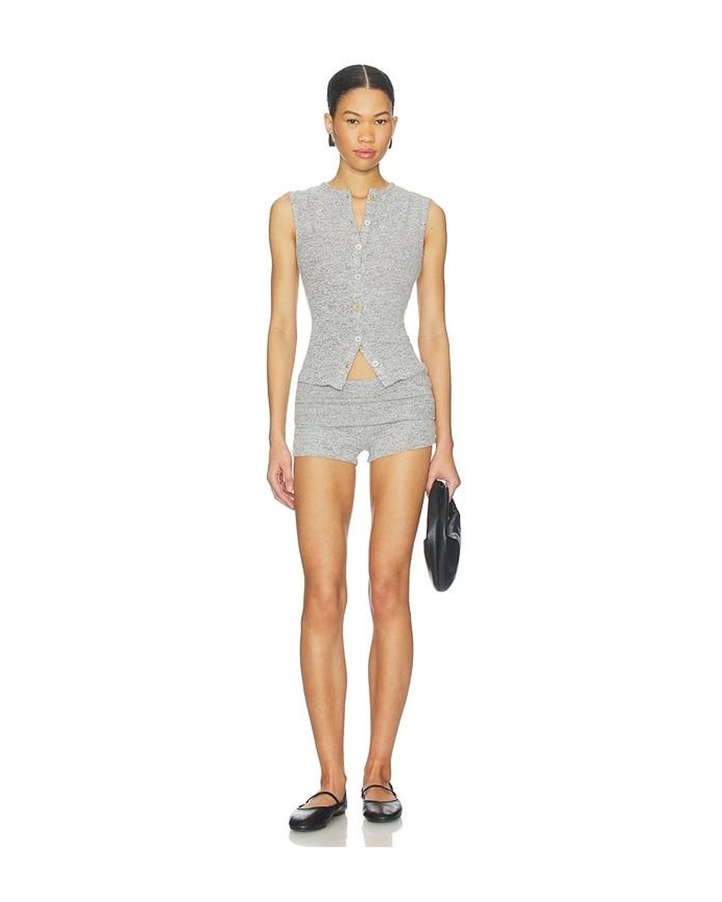 OW Collection Blue Rue Mini Short
