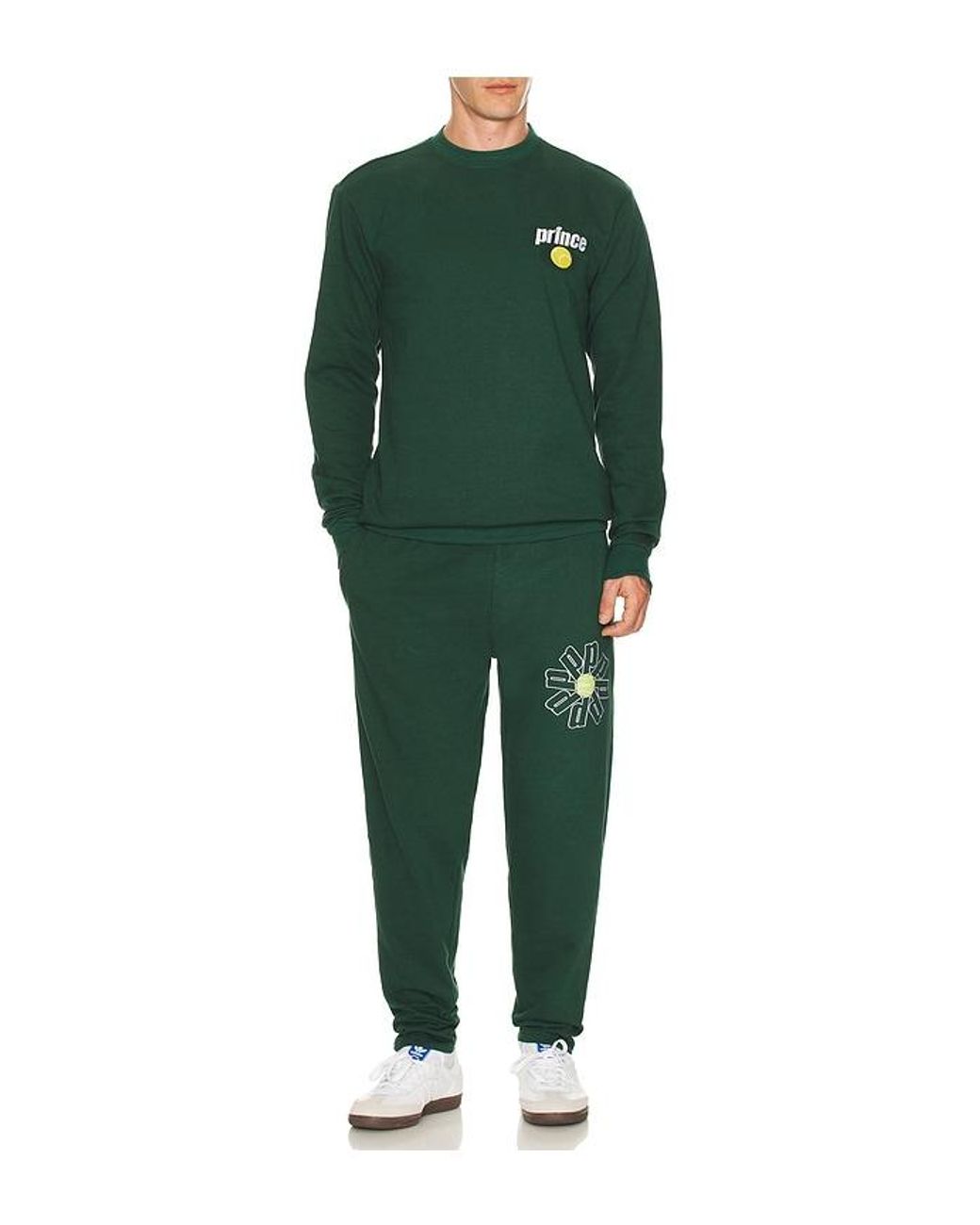 Prince Tennis Green Fleece Pant for men