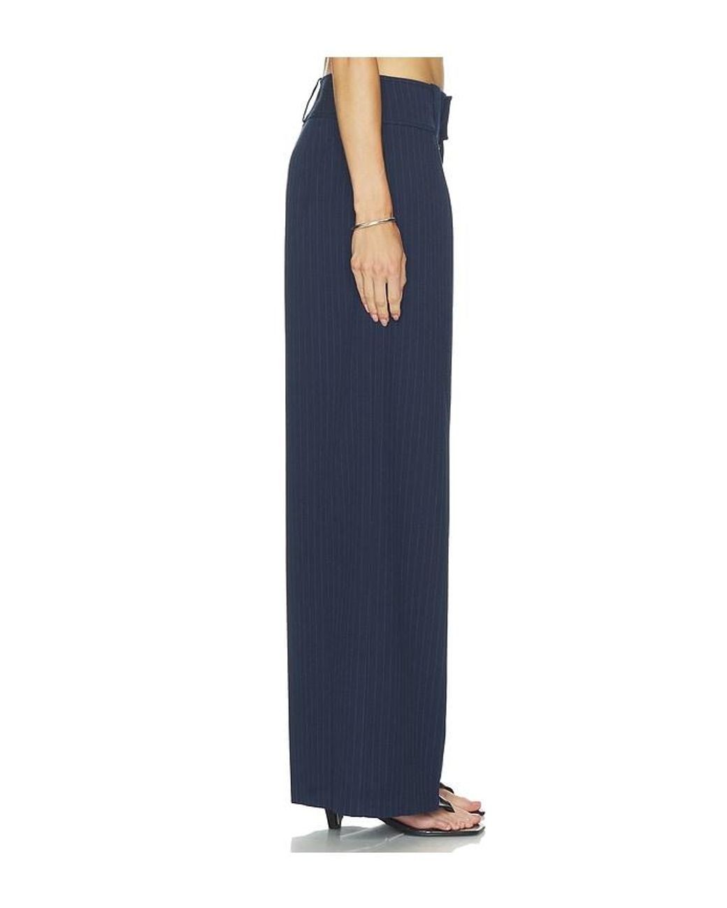 Amanda Uprichard Blue Noho Pants