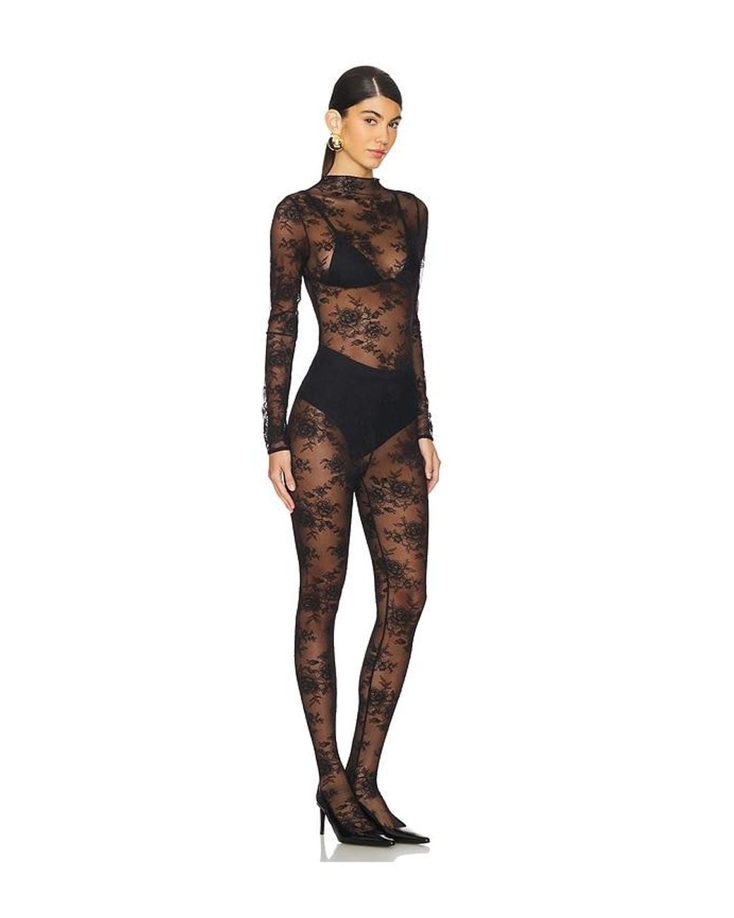 Nbd Black Amalia Jumpsuit